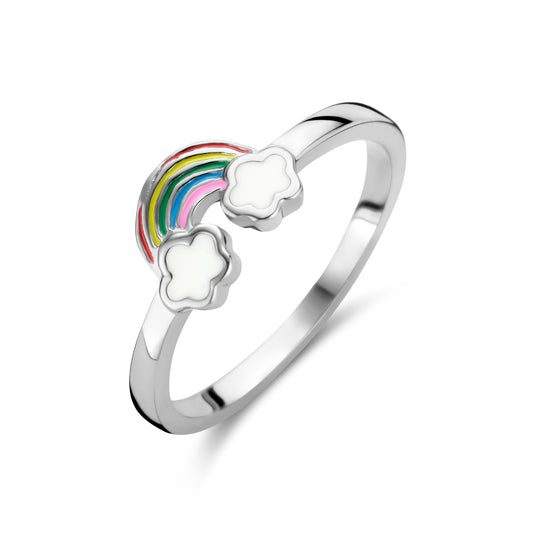 vDam Ring Regenboog Zilver Gerhodineerd 1340391