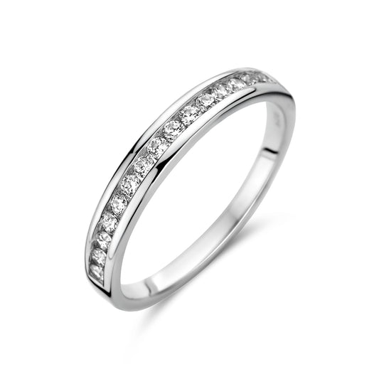 vDam Ring Zirkonia Zilver Gerhodineerd 1333891