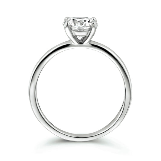 vDam Ring Zirkonia Zilver Gerhodineerd 1334927 Maat 17¼