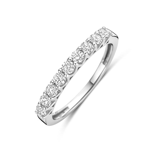 vDam Ring Zirkonia Zilver Gerhodineerd 1341244