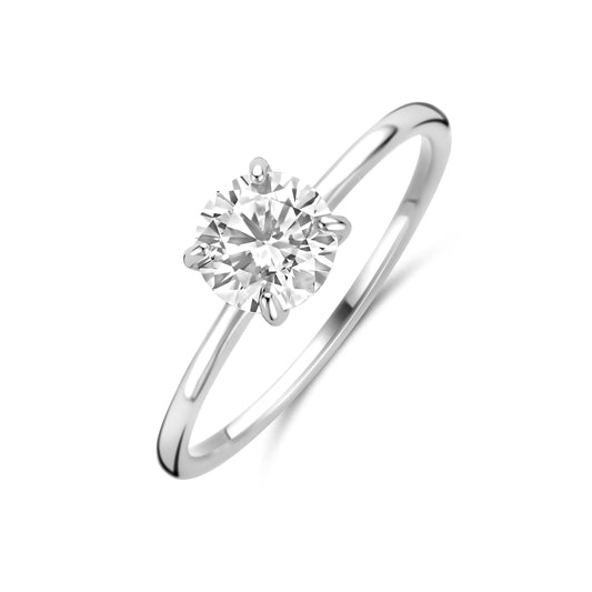 vDam Ring Zirkonia Zilver Gerhodineerd 1341542