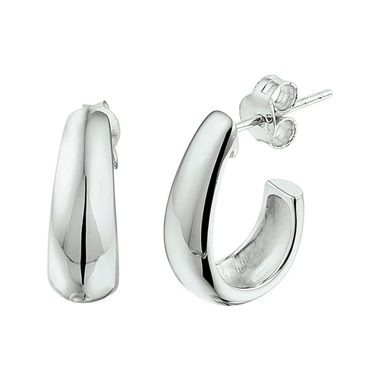 vDam Stekeroorringen Zilver Gerhodineerd 1332390