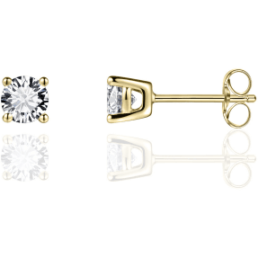 vDam Vergulde Oorsieraden E1021/3Y