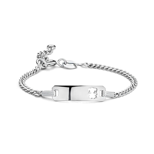 vDam Zilveren Graveerarmband 13.35565 - Juwelier van Dam