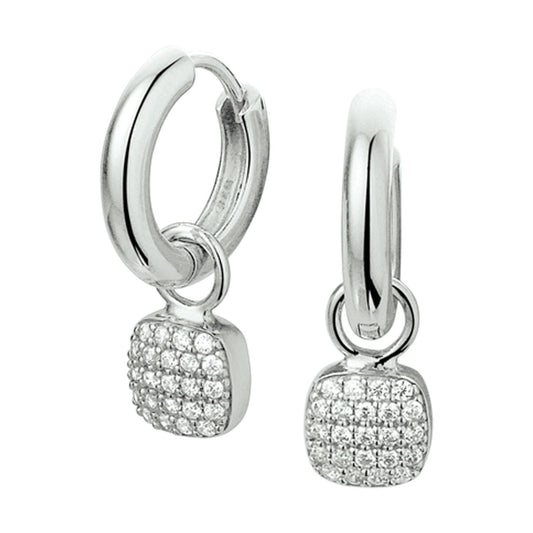 vDam Zilveren Klapoorringen 1326045 - Juwelier van Dam