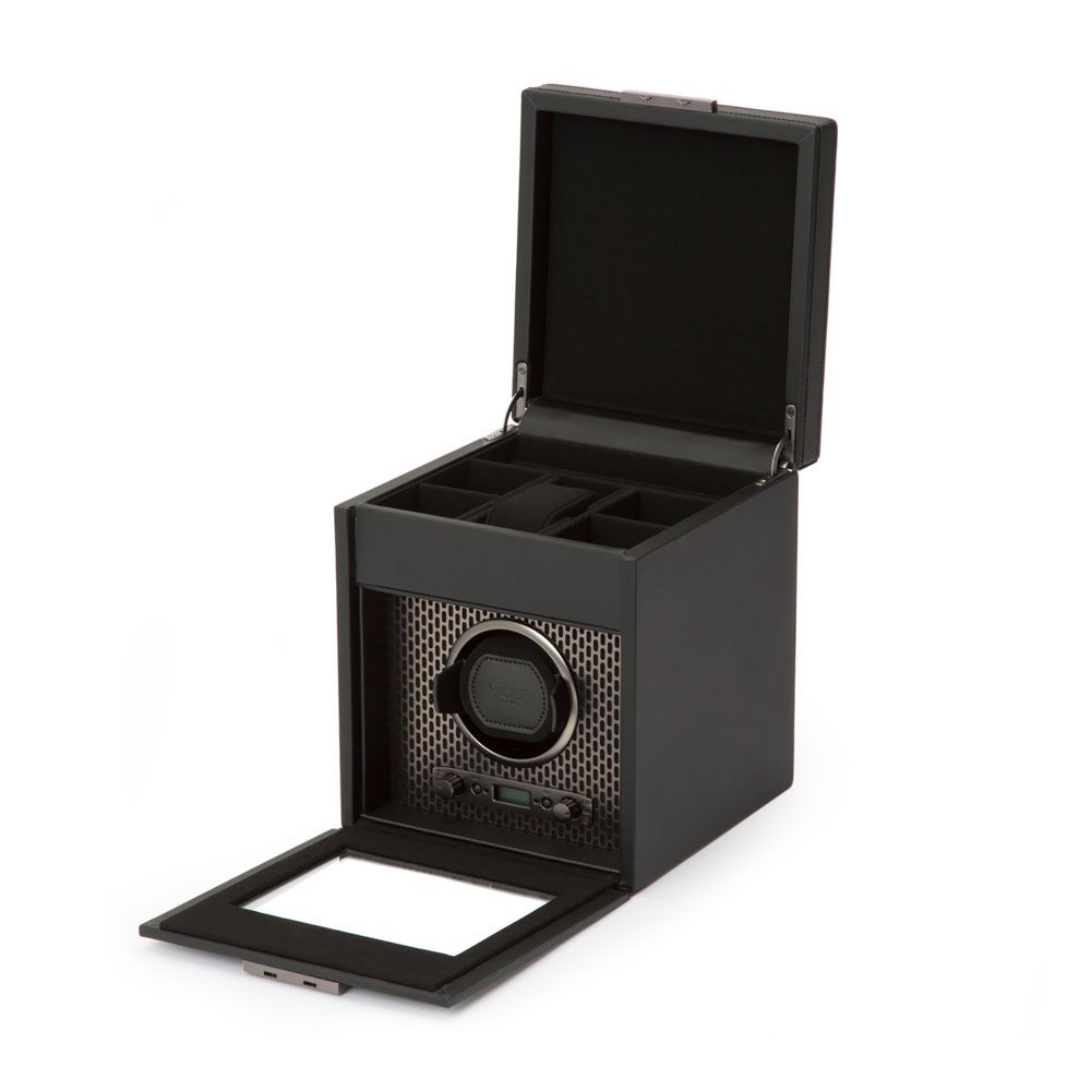 WOLF Axis Horloge Opwinder met Opslag 469203 - Juwelier van Dam