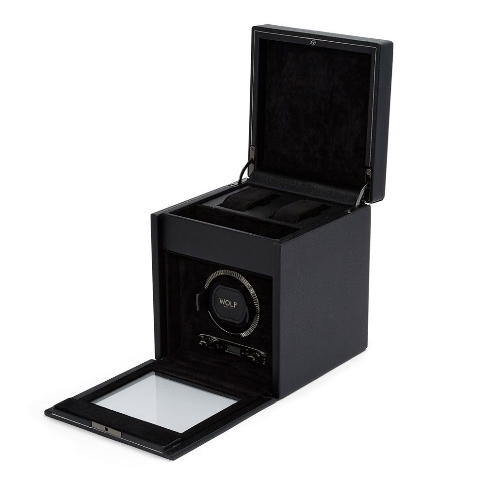 WOLF British Racing Horloge Opwinder met Opslag 792102 - Juwelier van Dam