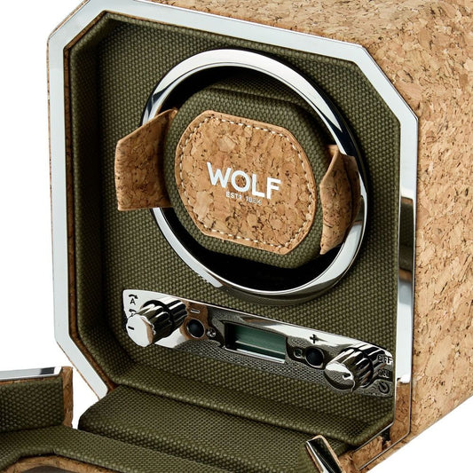 WOLF Cortica Kurk Horloge Opwinder 668162 - Juwelier van Dam
