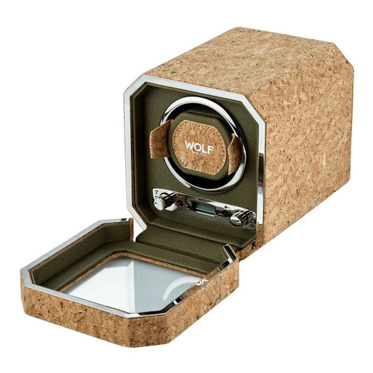 WOLF Cortica Kurk Horloge Opwinder 668162 - Juwelier van Dam