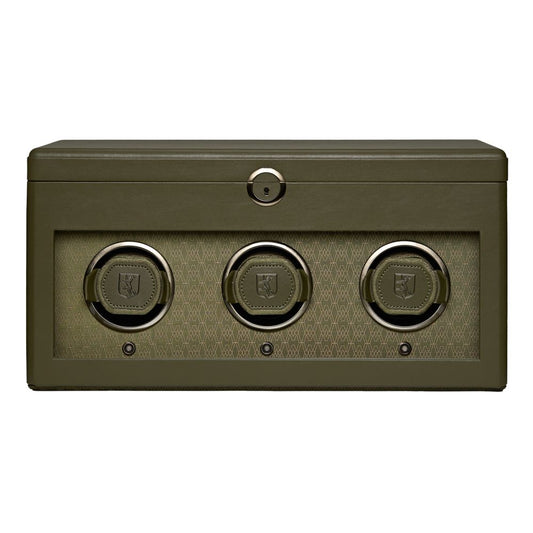 WOLF Earth Driedubbele Horloge Opwinder met Opslag 190541 - Juwelier van Dam