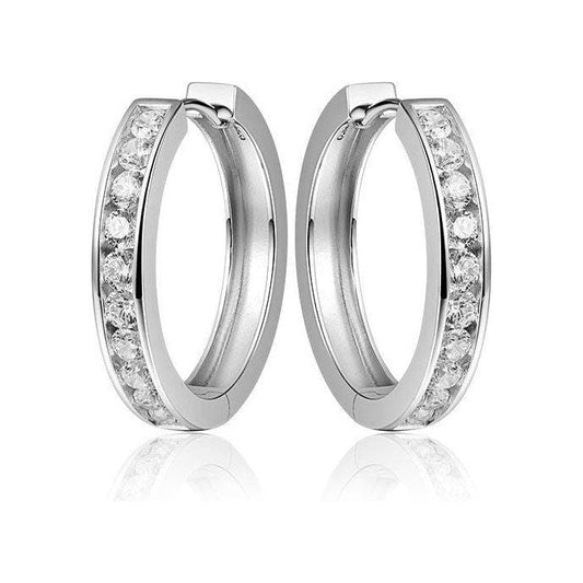 Zilveren oorsieraden met zirconia KCB5/30