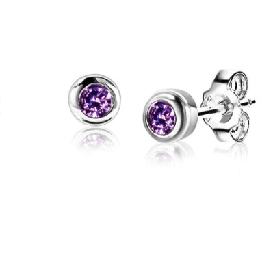 Zinzi Oorsieraden Geboortestenen ZIOZ - FEB