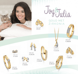 Cadeautip: 14K goud met zirkonia van Joy & Julia! - Juwelier van Dam