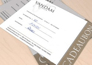 Van Dam Cadeaubonnen - Juwelier van Dam