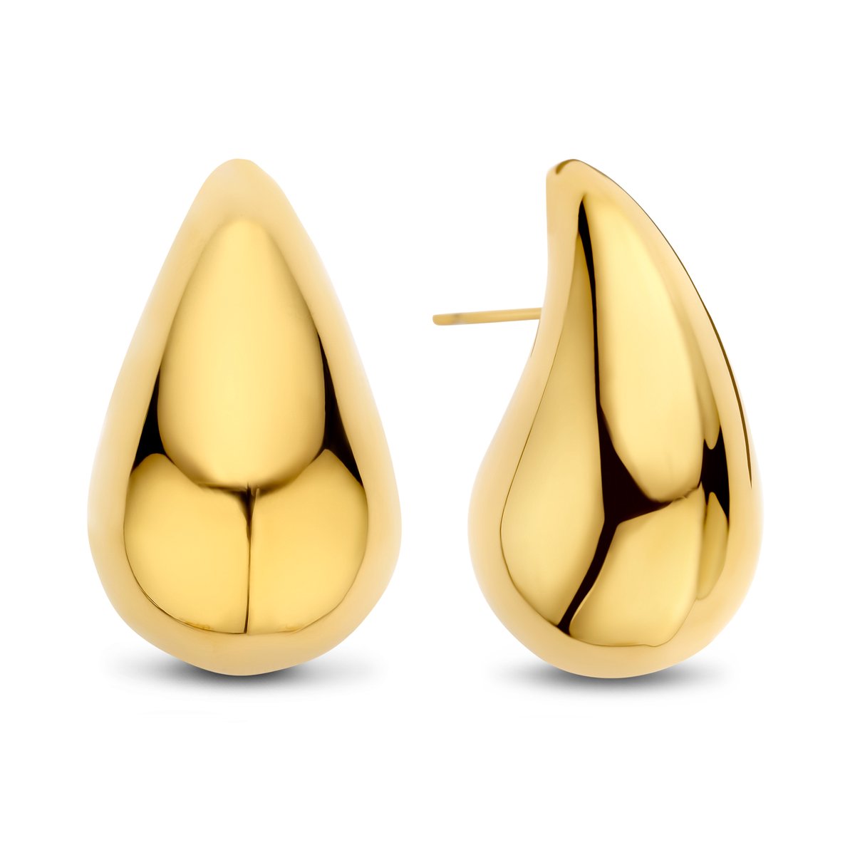 CO88 Collection Stalen Oorknoppen Goud 8CE-70582