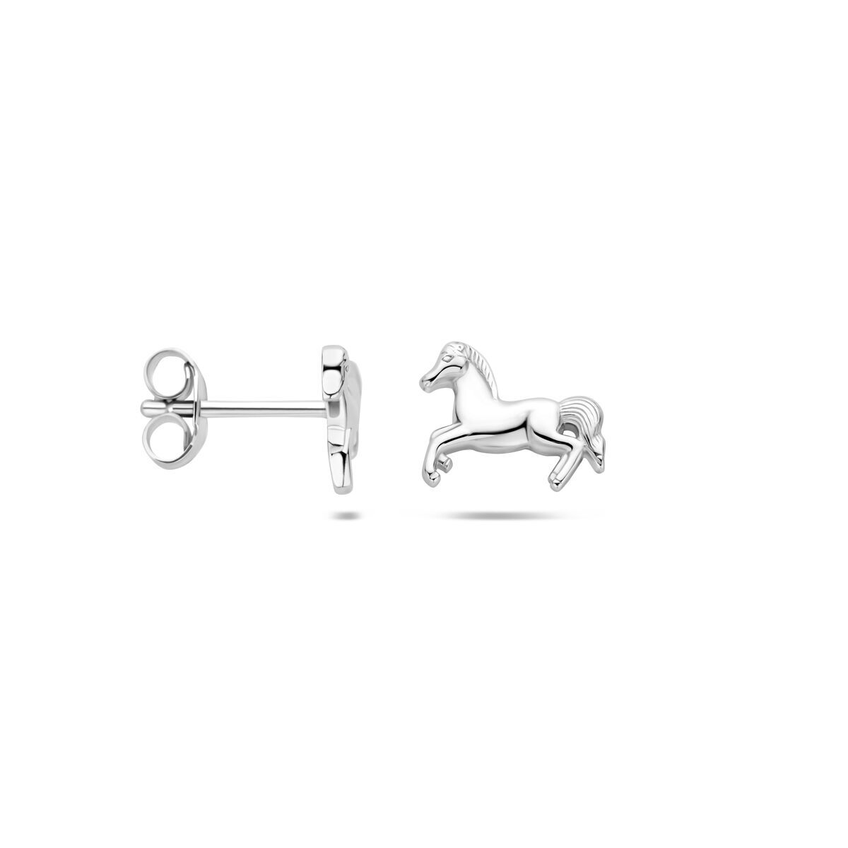Zilveren Oorknoppen Paard 1321813