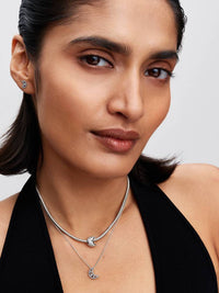 Pandora Bedel Halve Maan met Zirkonia's 794254C01