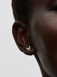 Pandora Oorknoppen met Zirkonia Vlinders 264264C01