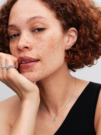 Pandora Oornkoppen Vlinder met Zirkonia 294263C01