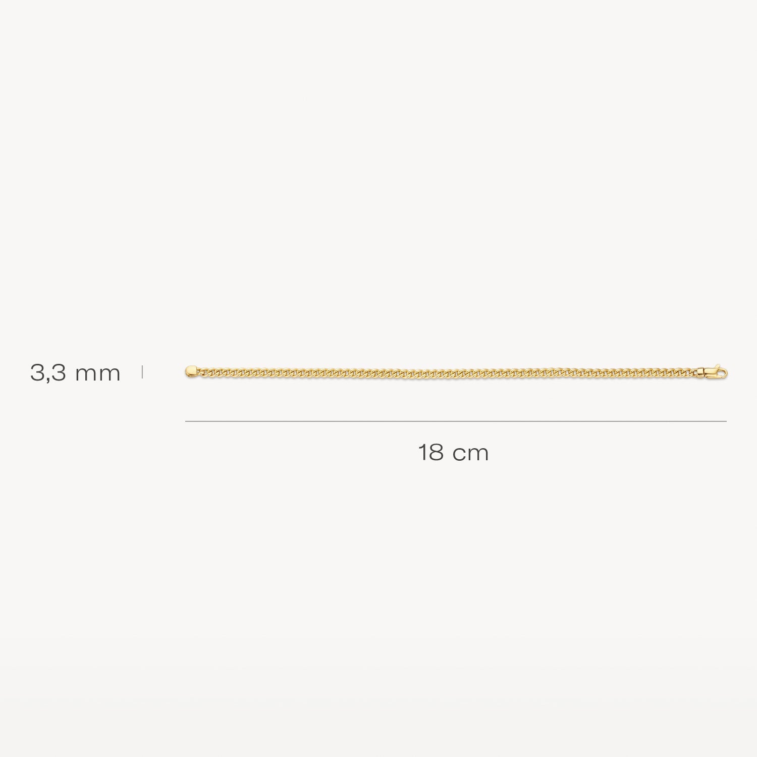 Blush Armband 14kt Goud 2165YGO