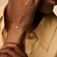 Blush Armband 14kt Witgoud 2166WZI