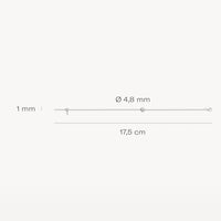 Blush Armband 14kt Witgoud 2167WZI