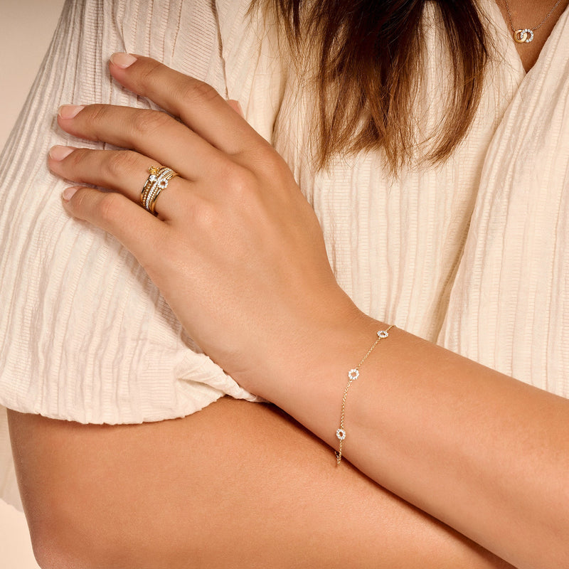 Blush Armband 14kt Goud 2200YZI