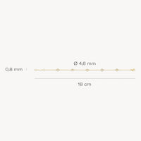 Blush Armband 14kt Goud 2200YZI