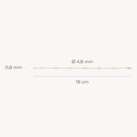 Blush Armband 14kt Goud 2201YGO