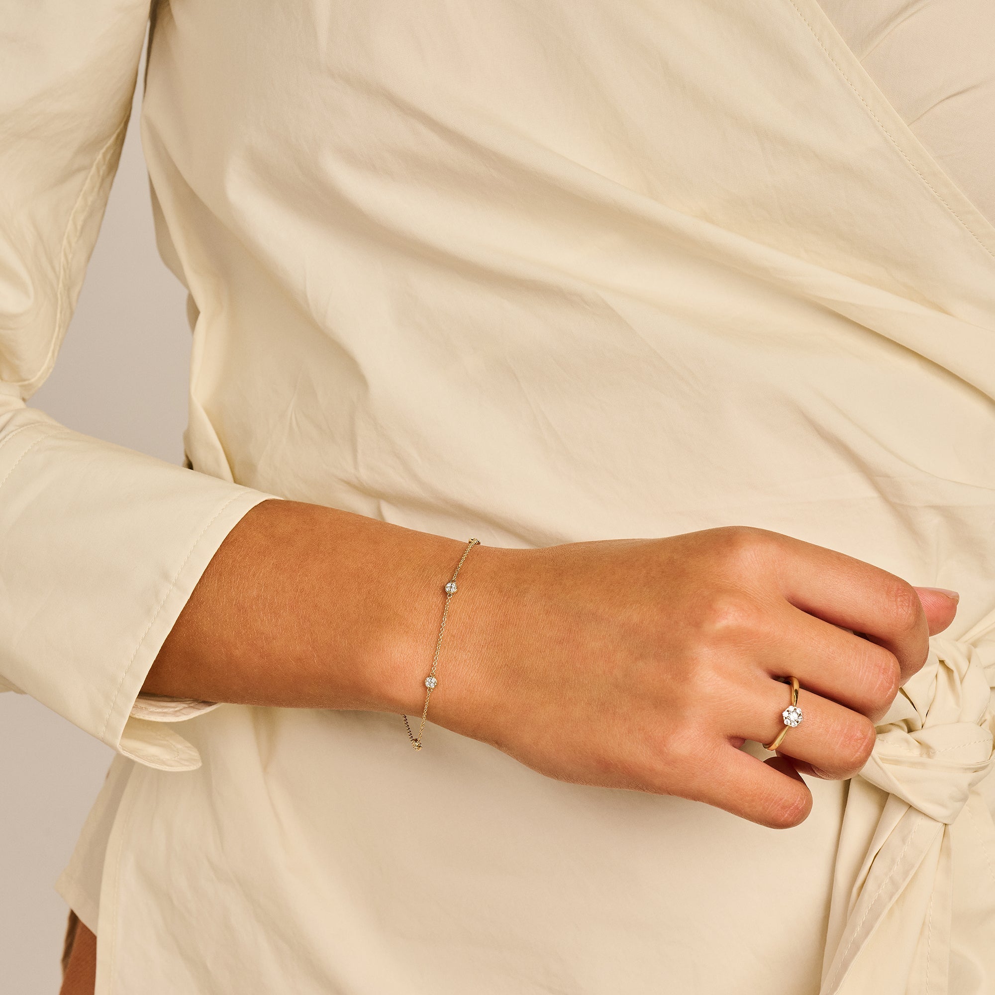 Blush Armband 14kt Goud 2213YZI