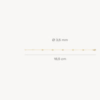 Blush Armband 14kt Goud 2213YZI