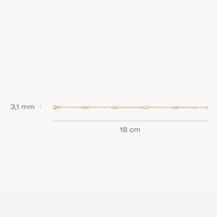 Blush Armband 14kt Goud 2220YGO