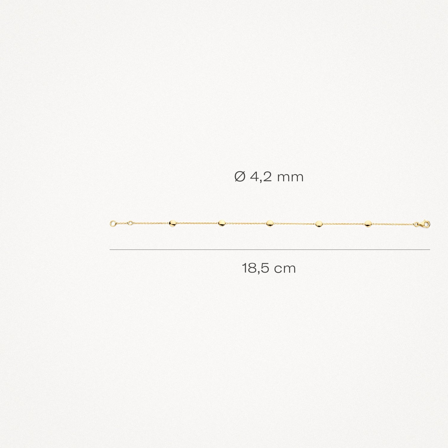 Blush Armband 14kt Goud 2222YGO