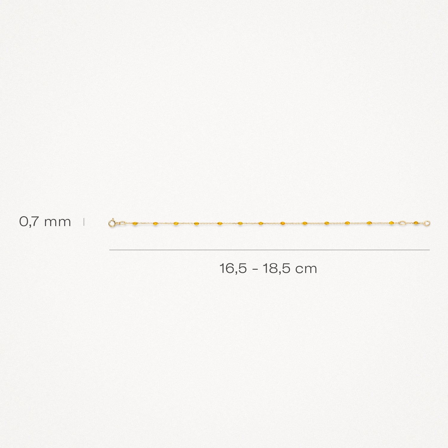 Blush Armband 14kt Goud 2226YRC