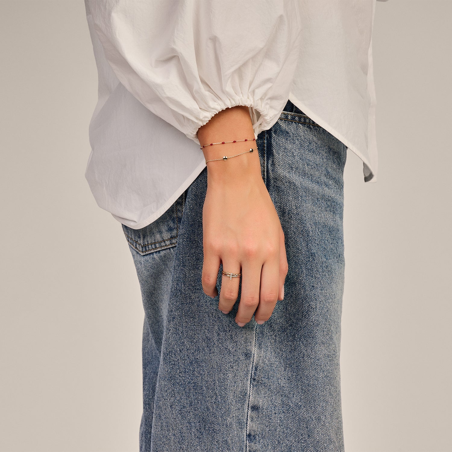 Blush Armband 14kt Goud 2222YGO