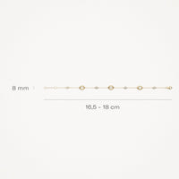 Blush Armband 14kt Goud 2252YMQ