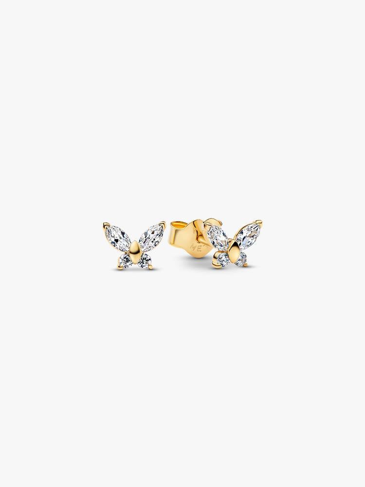 Pandora Oorknoppen met Zirkonia Vlinders 264264C01