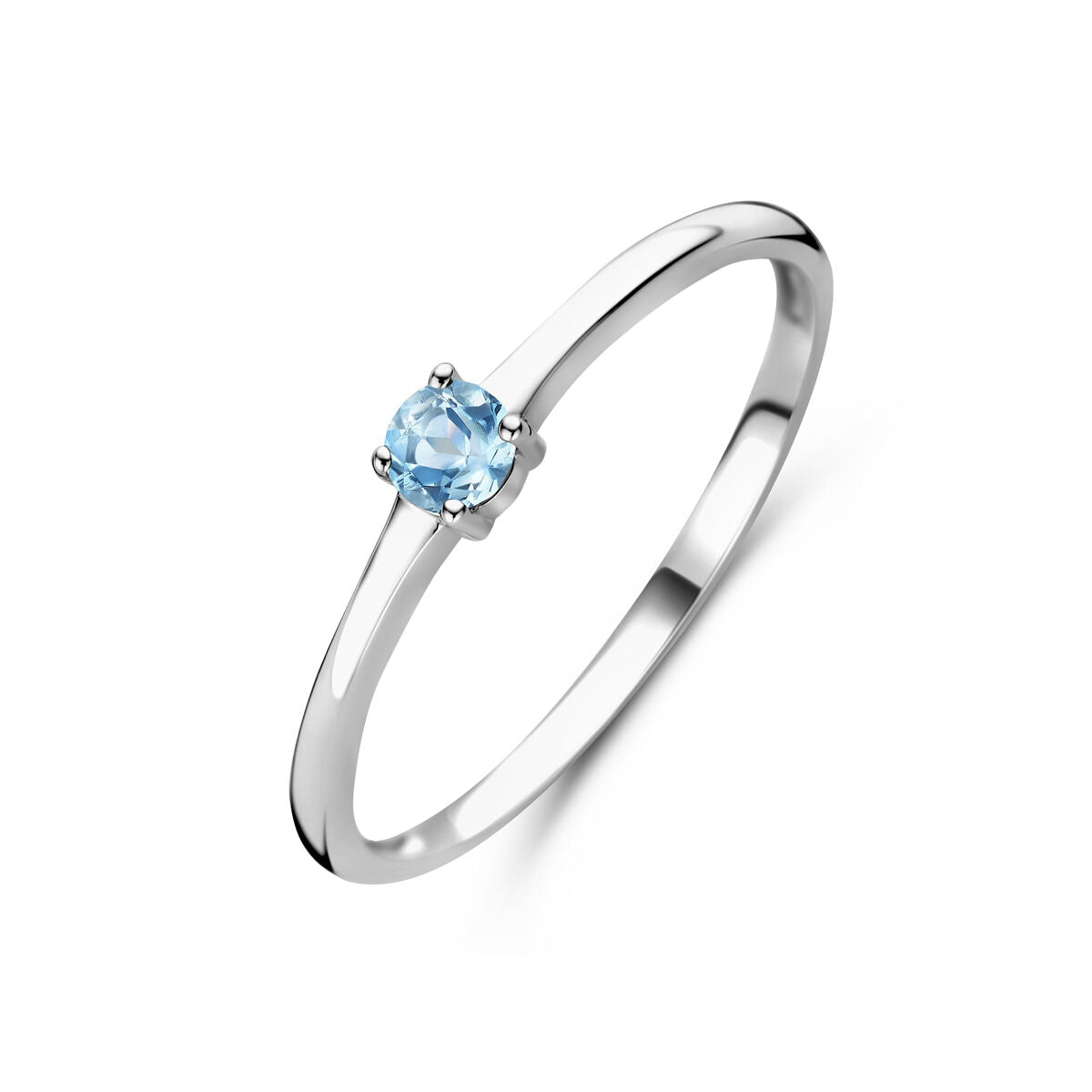 Zilveren Ring Aquamarijn 1337071