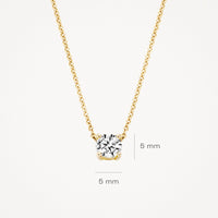 Blush Ketting 14kt Goud 3049YZI