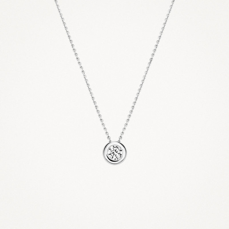 Blush Ketting 14kt Witgoud 3052WZI