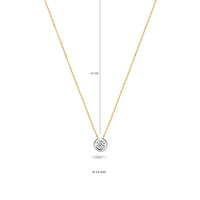 Blush Ketting 14kt Goud 3052BZI