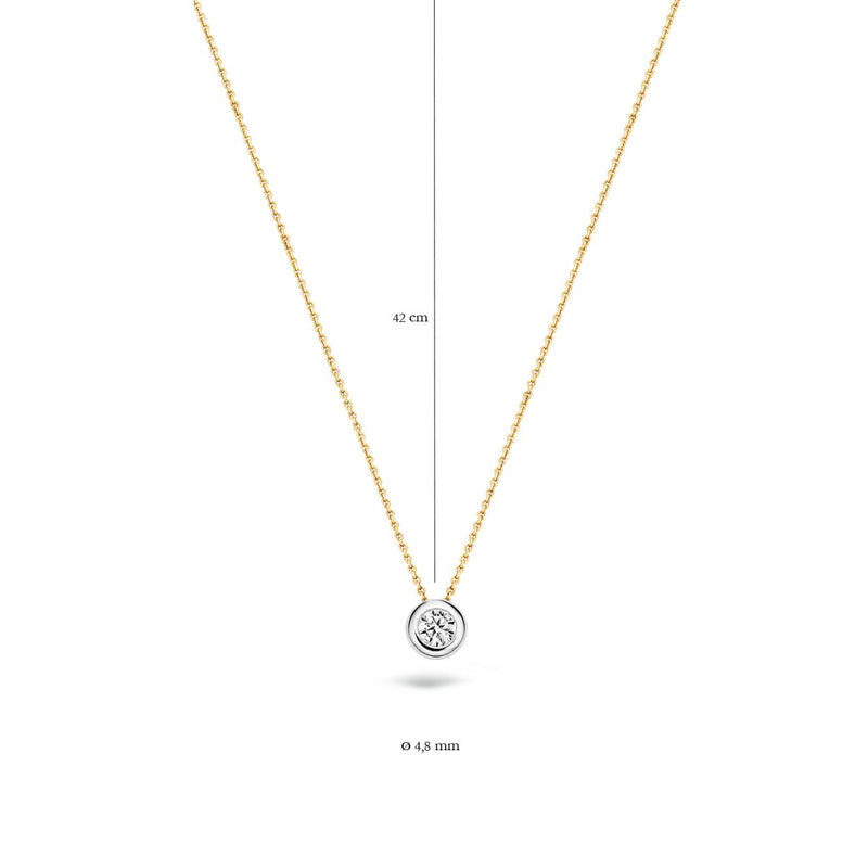 Blush Ketting 14kt Goud 3052BZI