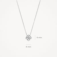 Blush Ketting 14kt Witgoud 3057WZI