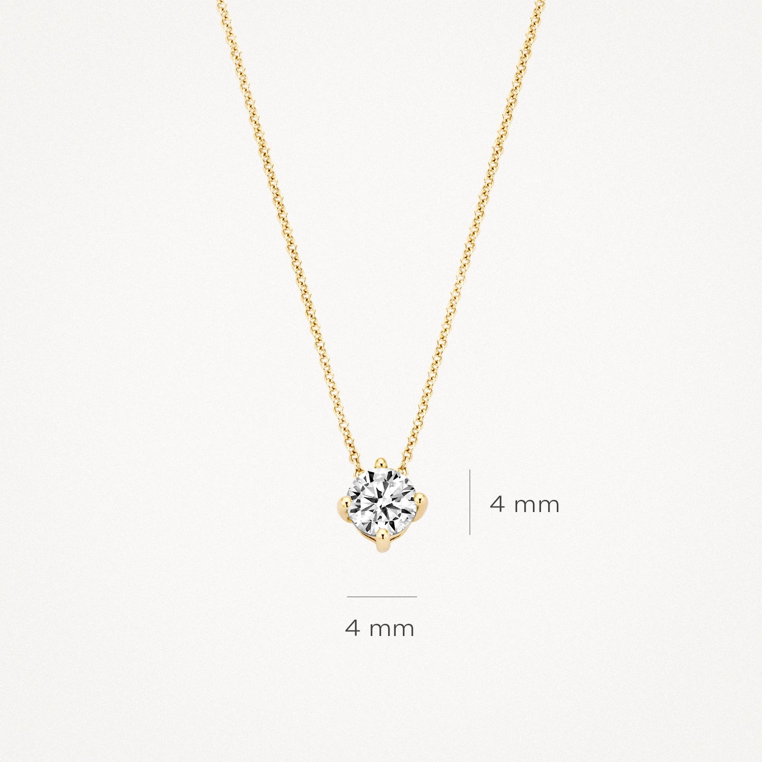 Blush Ketting 14kt Goud 3057YZI