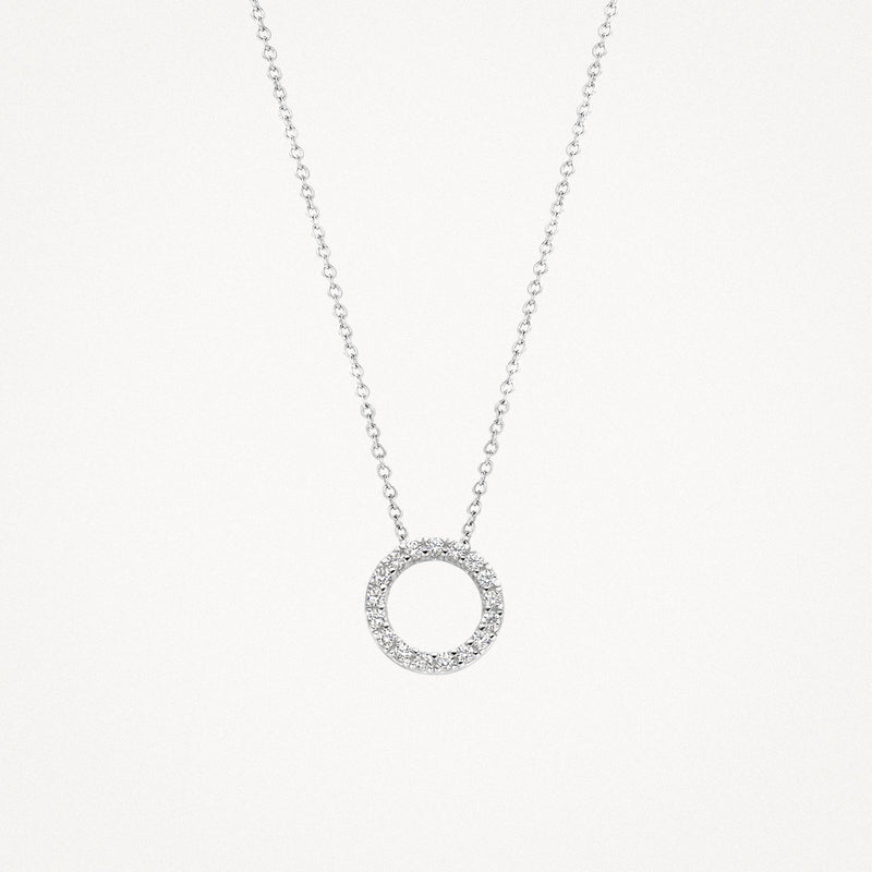 Blush Ketting 14kt Witgoud 3065WZI