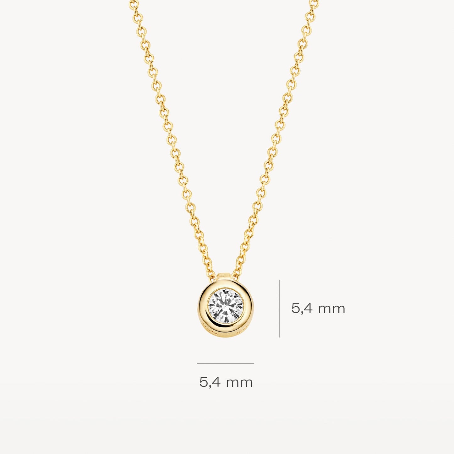 Blush Ketting 14kt Goud 3067YZI