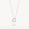 Blush Ketting 14kt Witgoud 3072WZI