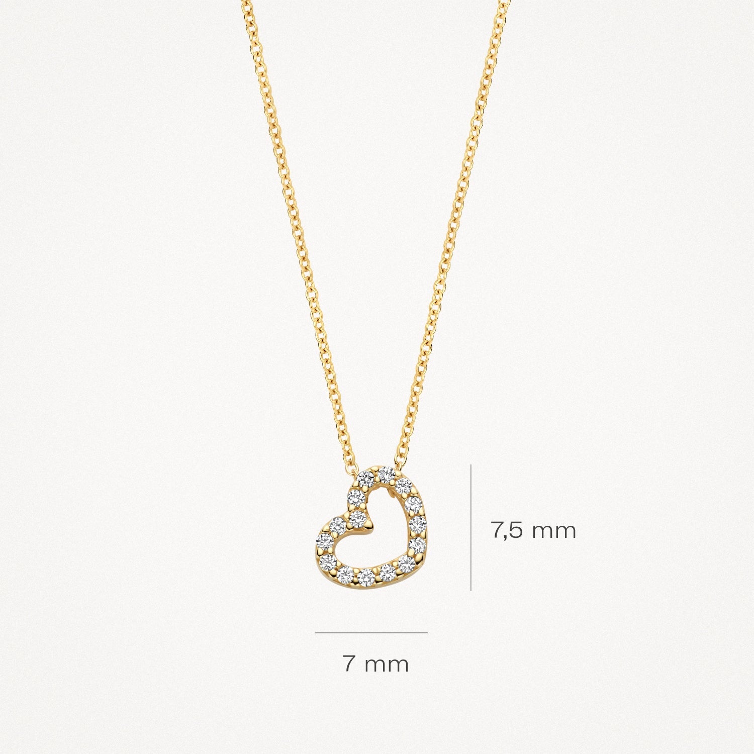 Blush Ketting 14kt Goud 3072YZI