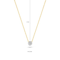 Blush Ketting 14kt Goud 3077BZI