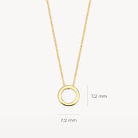 Blush Ketting 14kt Goud 3083YGO